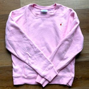 Champion crew neck, hoodie